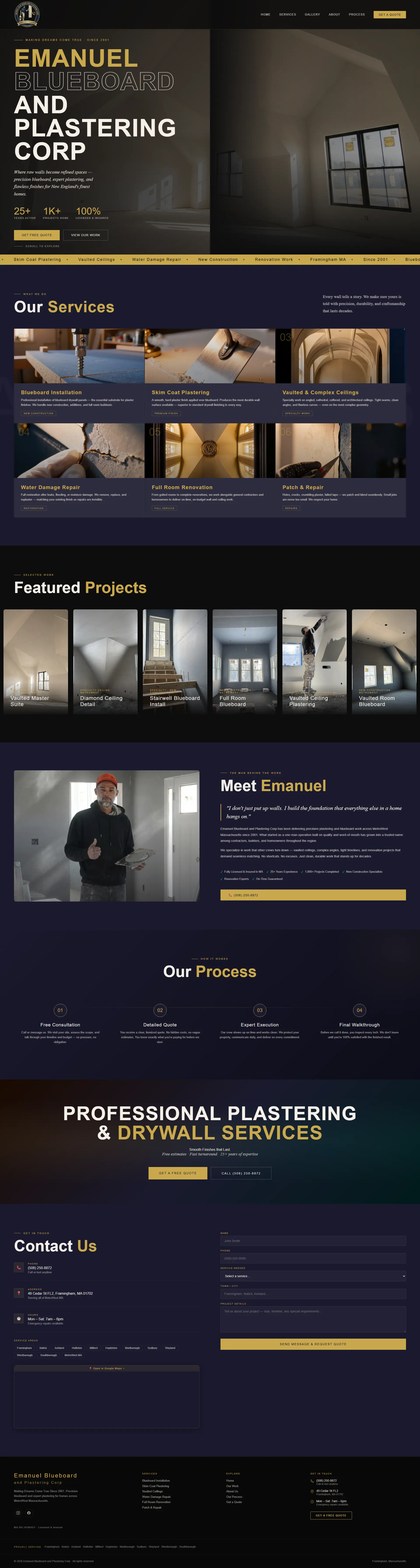 Emanuel Blueboard Corporation website